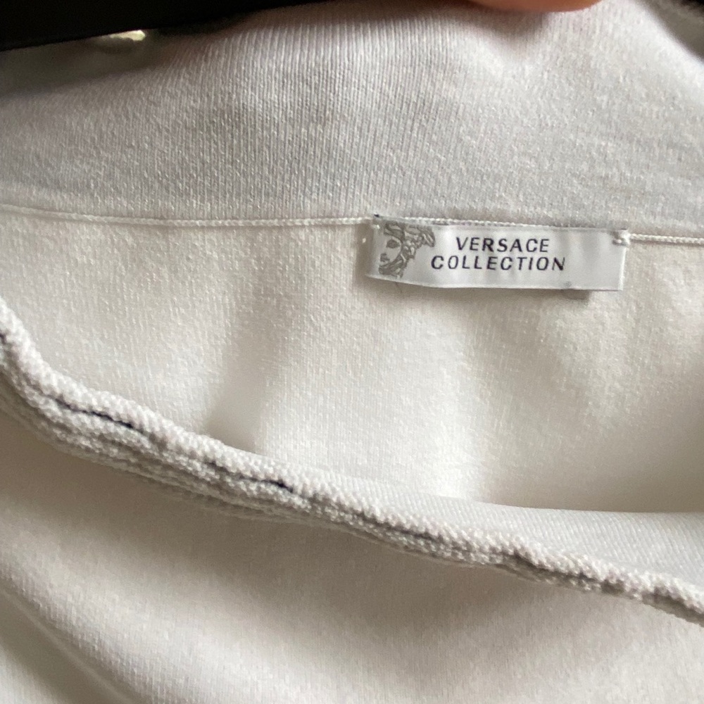 white Versace Collection top - Picture 5 of 8